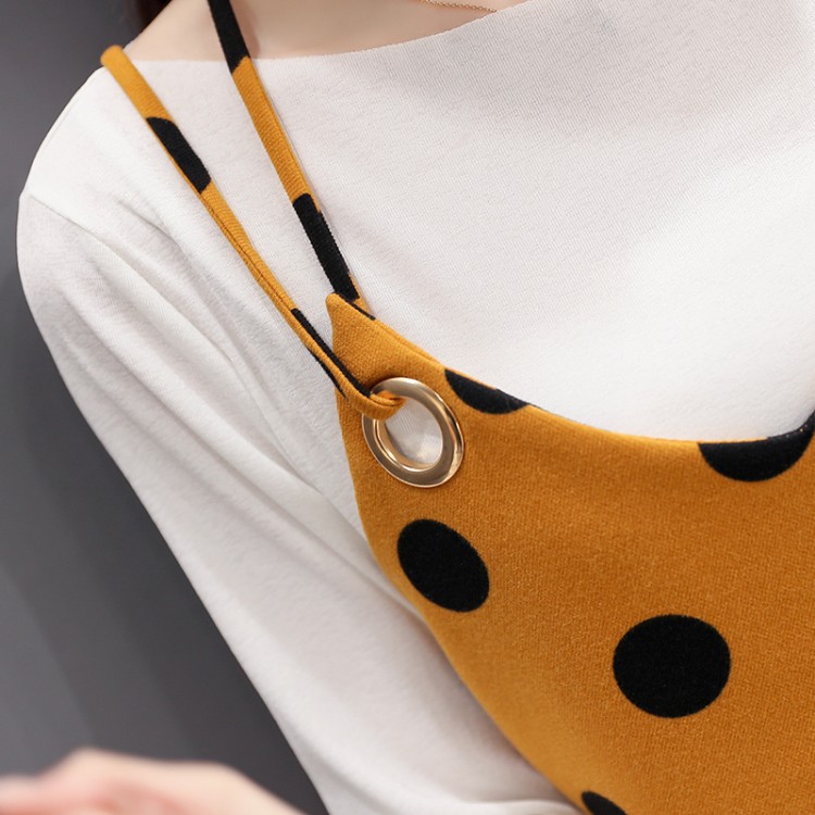 Dreiteiliger Anzug mit Punktmuster 3803-3