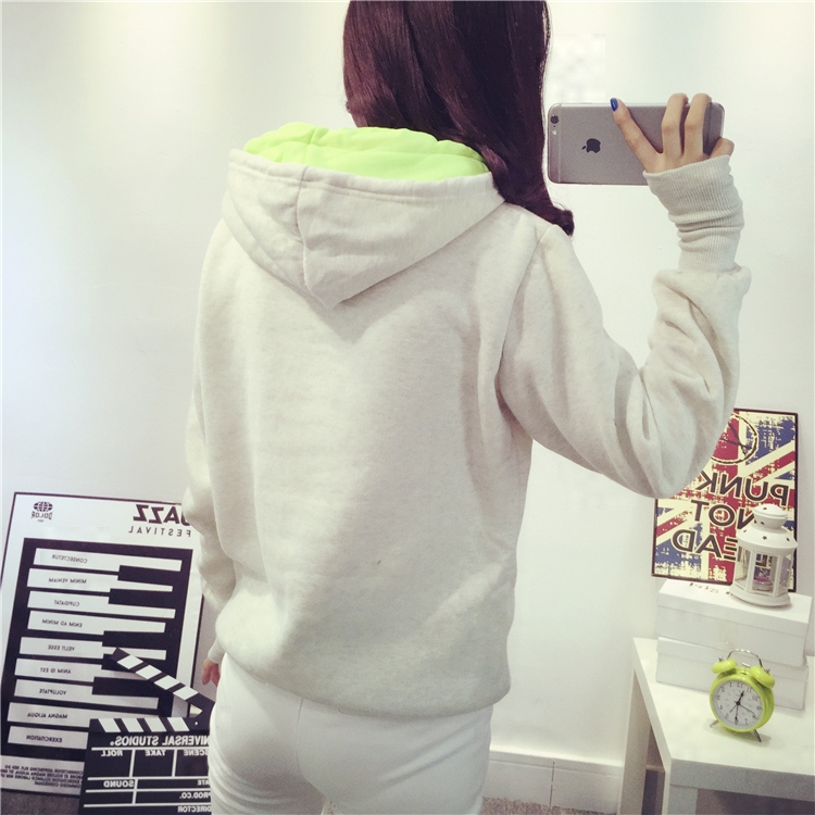 2135 Kapuzenpullover mit Wollfutter-2