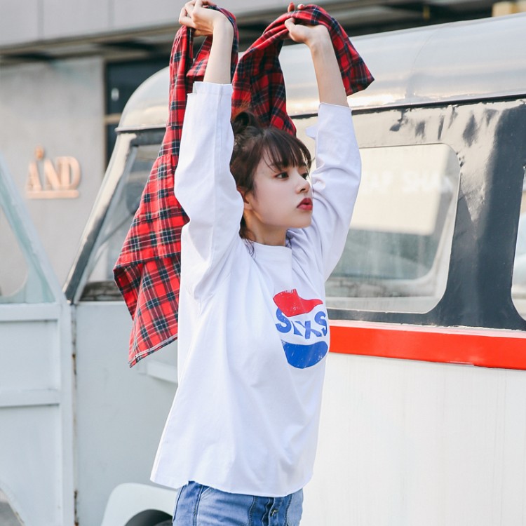 8936 Langarm-T-Shirt von guter Qualität-2